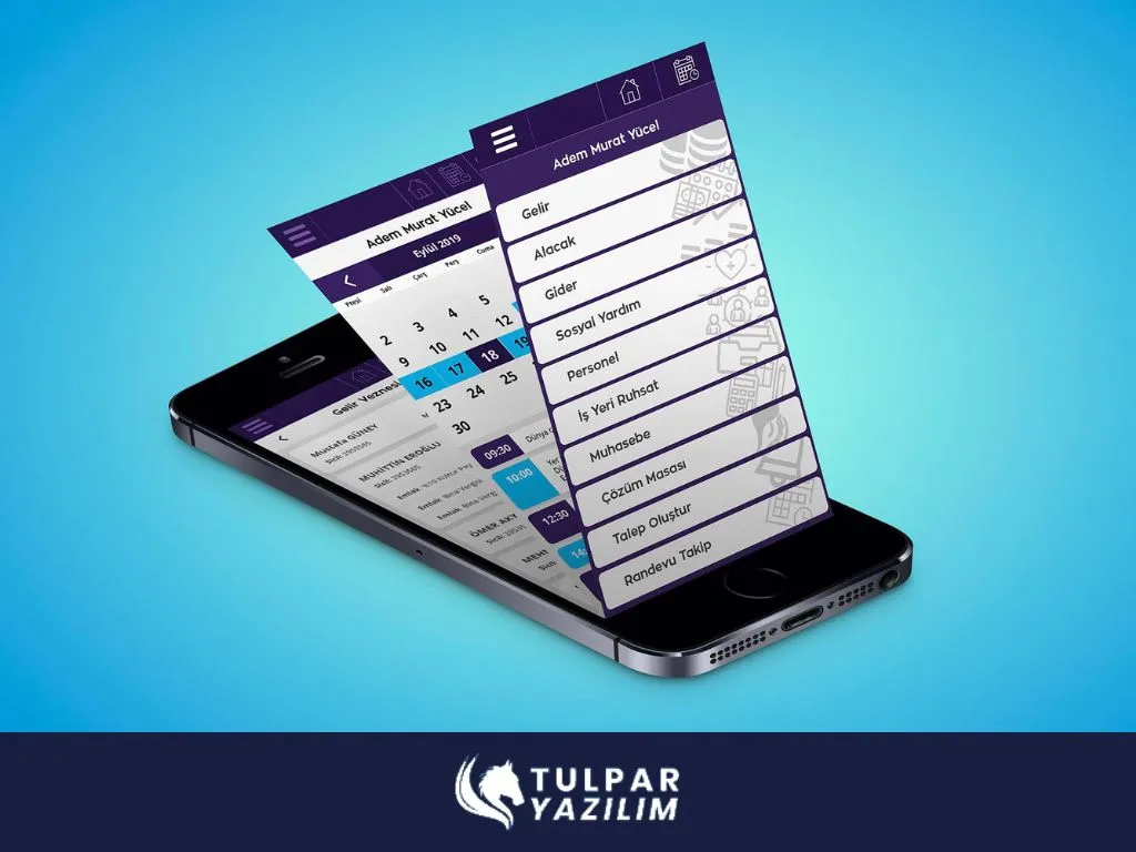 Belediye mobil yönetici uygulamasının tanıtım görseli